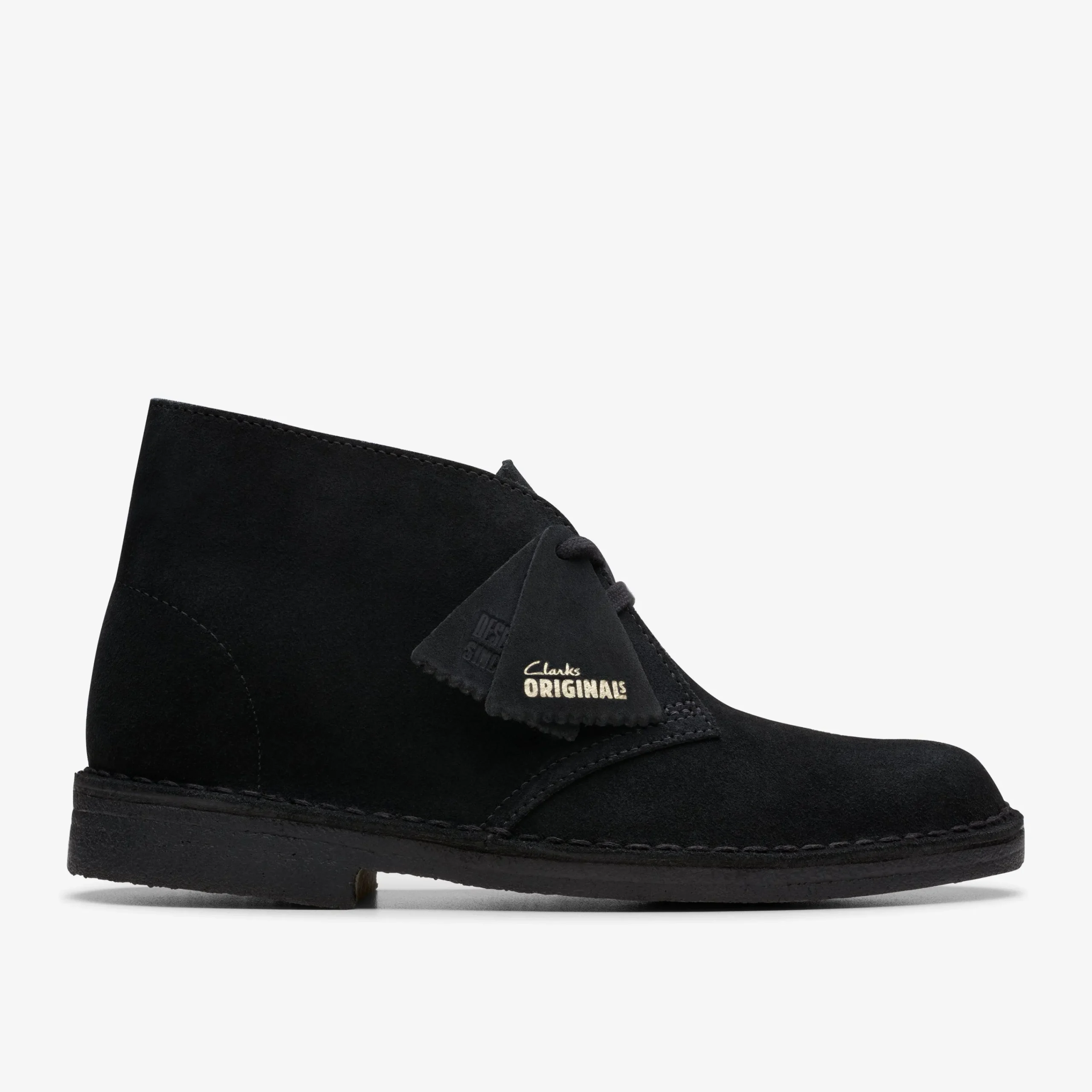 Clarks Desert Boot Black Suede Sale