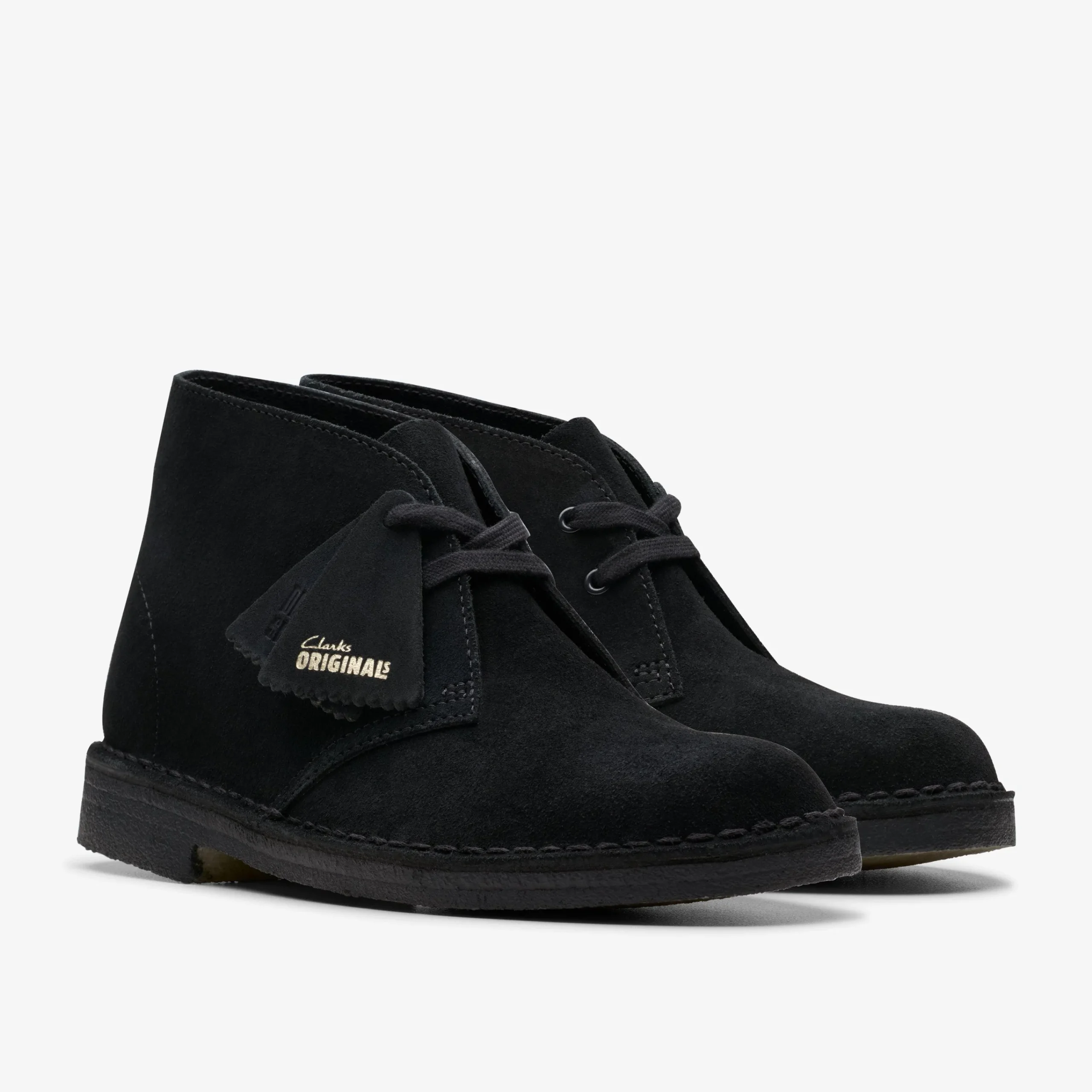 Clarks Desert Boot Black Suede Sale