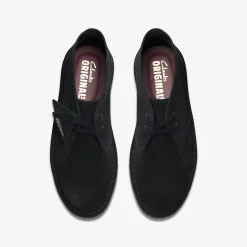 Clarks Desert Boot Black Suede Sale