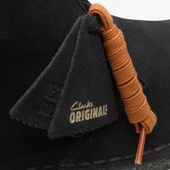 Clarks Desert Boot Black Suede Sale