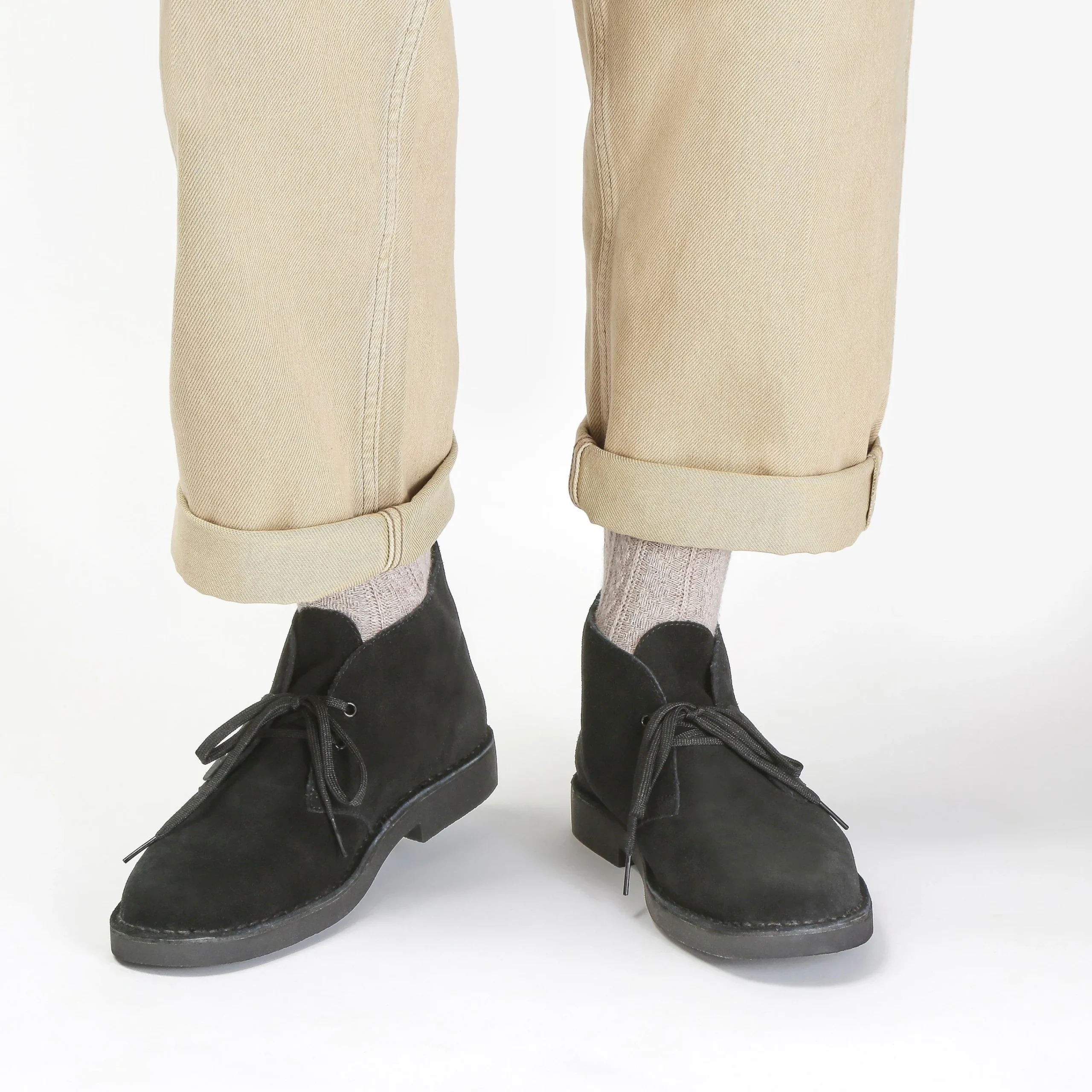 Clarks Desert Boot Evo Black Suede Hot