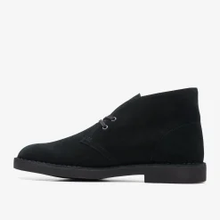 Clarks Desert Boot Evo Black Suede Hot