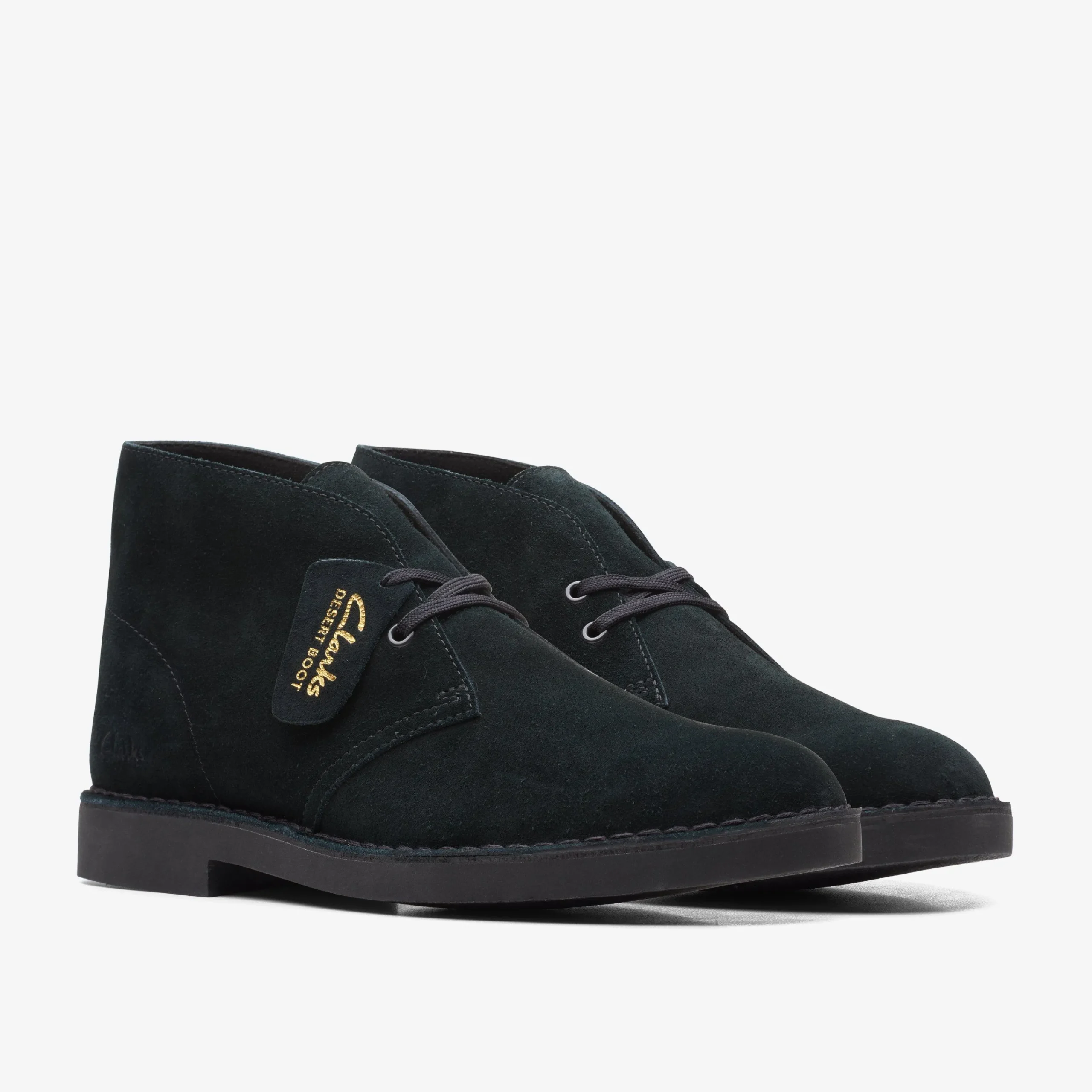 Clarks Desert Boot Evo Black Suede Hot