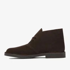 Clarks Desert Boot Evo Dark Brown Suede Fashion