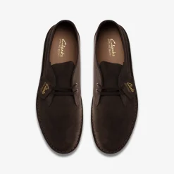 Clarks Desert Boot Evo Dark Brown Suede Fashion