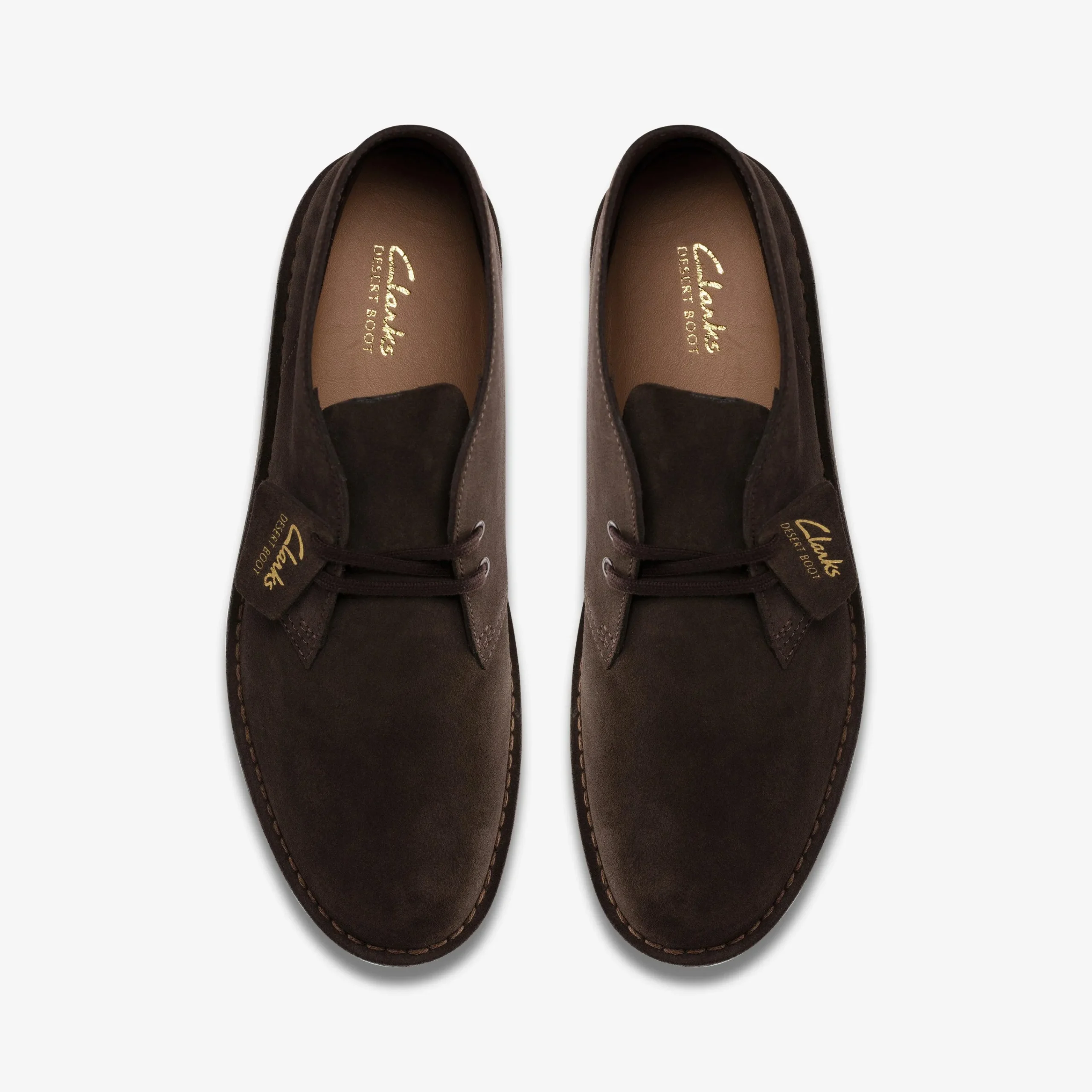 Clarks Desert Boot Evo Dark Brown Suede Fashion