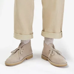Clarks Desert Boot Evo Sand Suede Shop