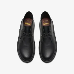 Clarks Desert Boot Older Black Leather Cheap