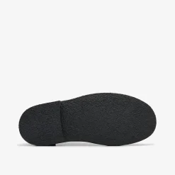 Clarks Desert Boot Older Black Suede Fashion