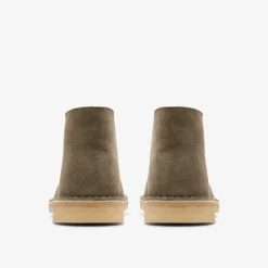 Clarks Desert Boot Pale Khaki Suede New