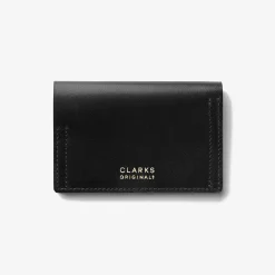 Clarks Desert Card Black Leather Store