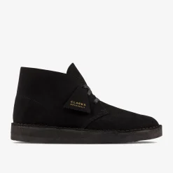 Clarks Desert Coal Black Suede Outlet