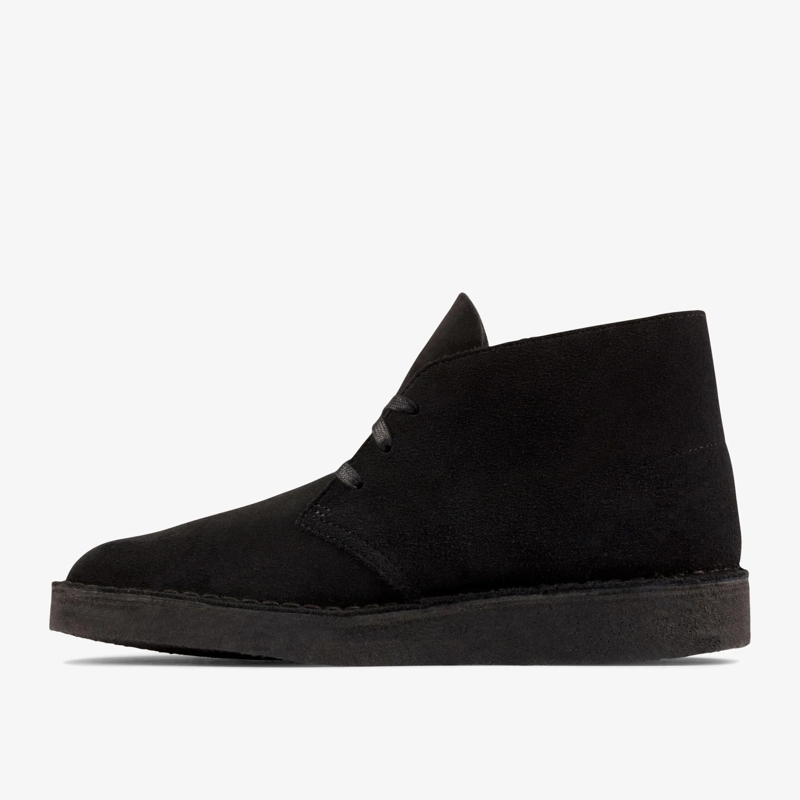Clarks Desert Coal Black Suede Outlet