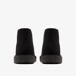 Clarks Desert Coal Black Suede Outlet