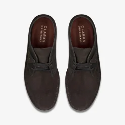 Clarks Desert Coal Black Suede Outlet