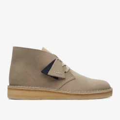 Clarks Desert Coal Stone Suede Cheap