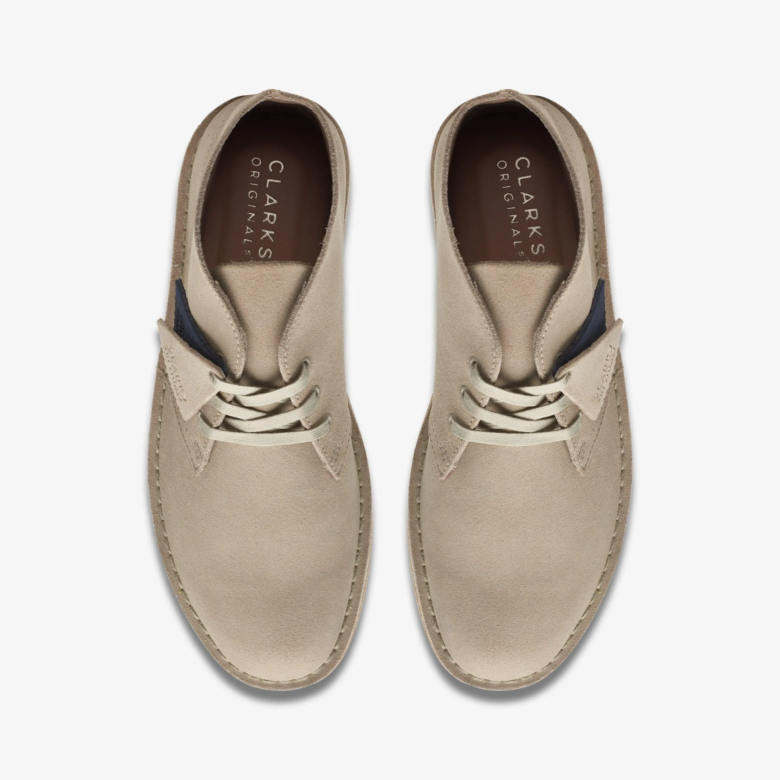 Clarks Desert Coal Stone Suede Cheap