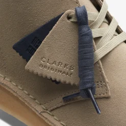 Clarks Desert Coal Stone Suede Cheap