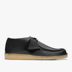 Clarks Desert Nomad Black Leather Best