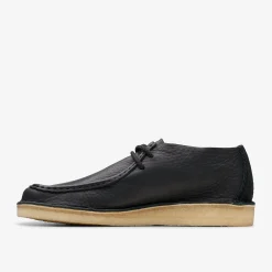 Clarks Desert Nomad Black Leather Best