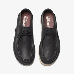 Clarks Desert Nomad Black Leather Best