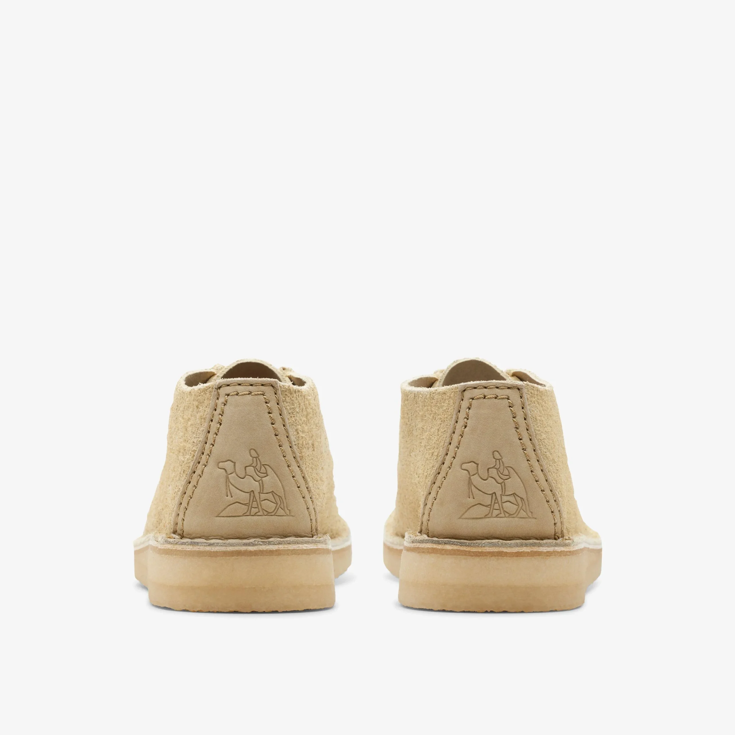 Clarks Desert Nomad Maple Hairy Suede Shop