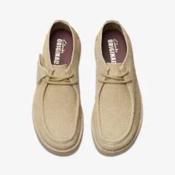 Clarks Desert Nomad Maple Hairy Suede Shop