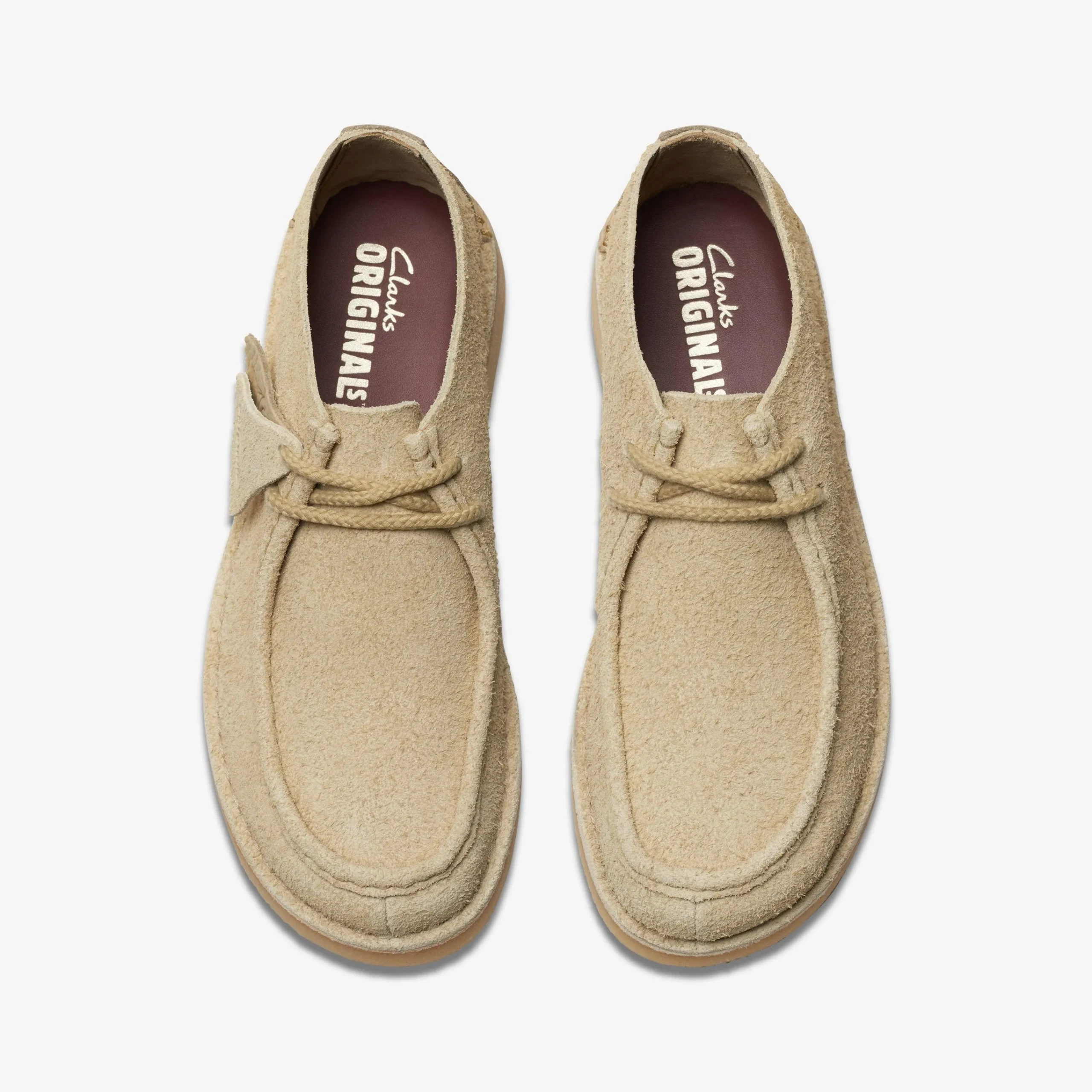 Clarks Desert Nomad Maple Hairy Suede Shop