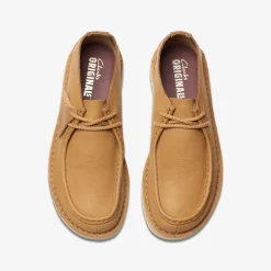 Clarks Desert Nomad Mid Tan Leather Store