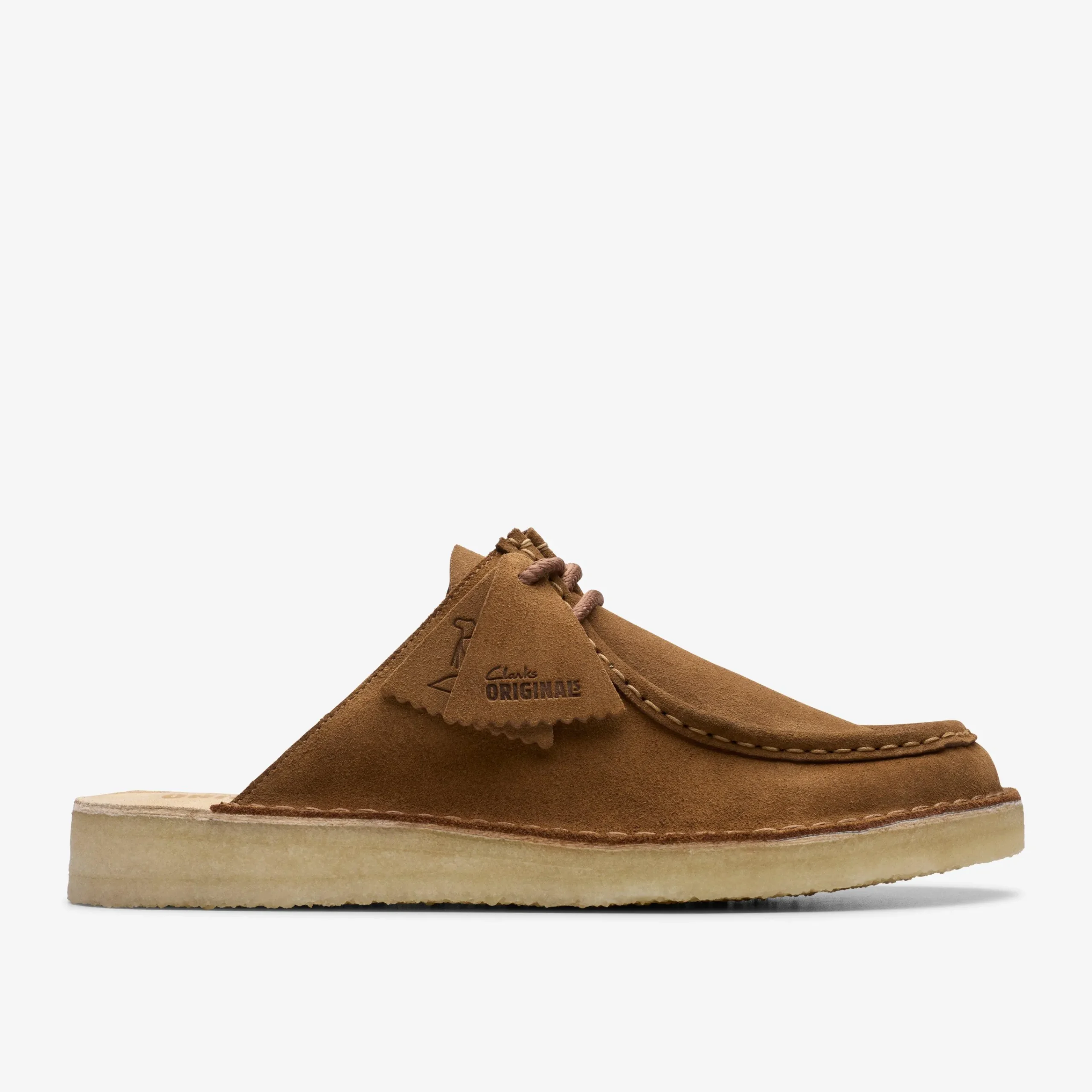 Clarks Desert Nomad Mule Cola Suede Clearance