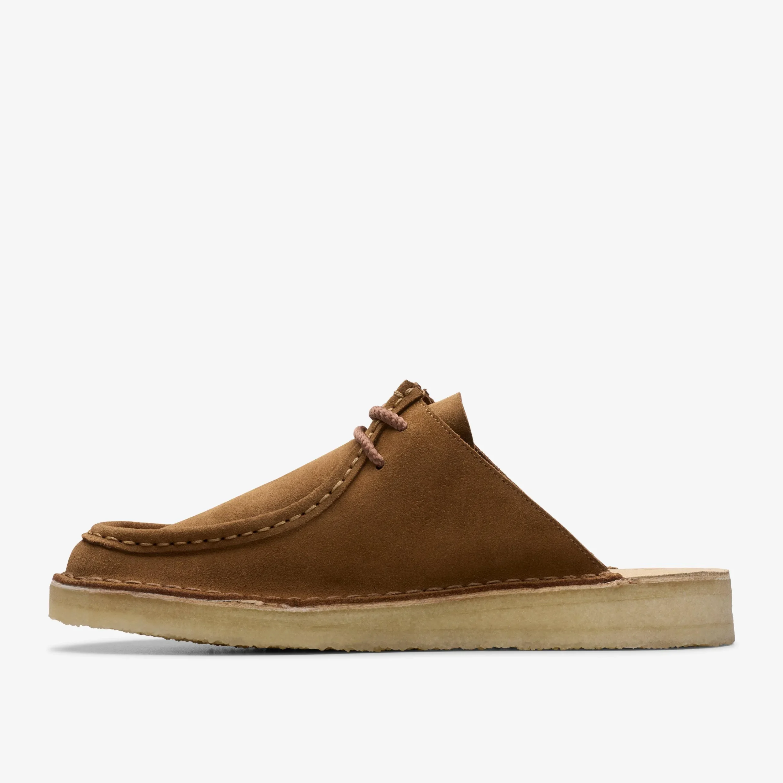 Clarks Desert Nomad Mule Cola Suede Clearance
