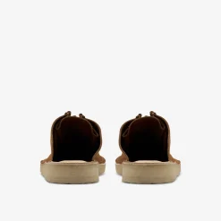 Clarks Desert Nomad Mule Cola Suede Clearance