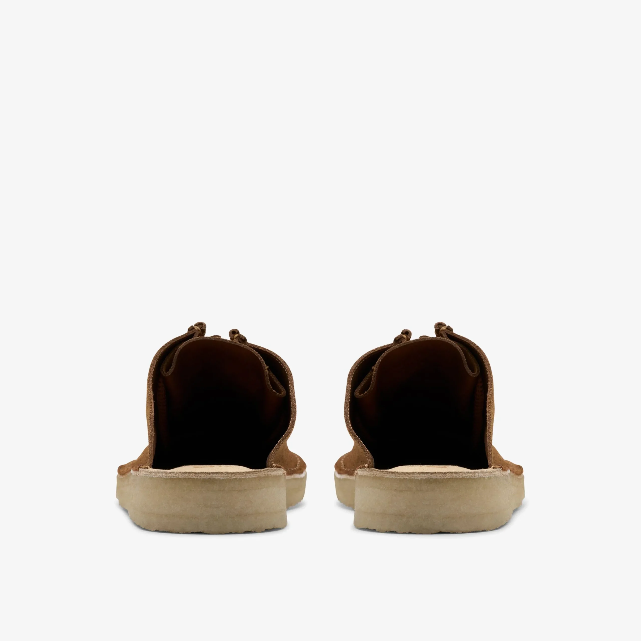 Clarks Desert Nomad Mule Cola Suede Clearance
