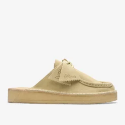 Clarks Desert Nomad Mule Maple Suede Online