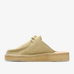 Clarks Desert Nomad Mule Maple Suede Online