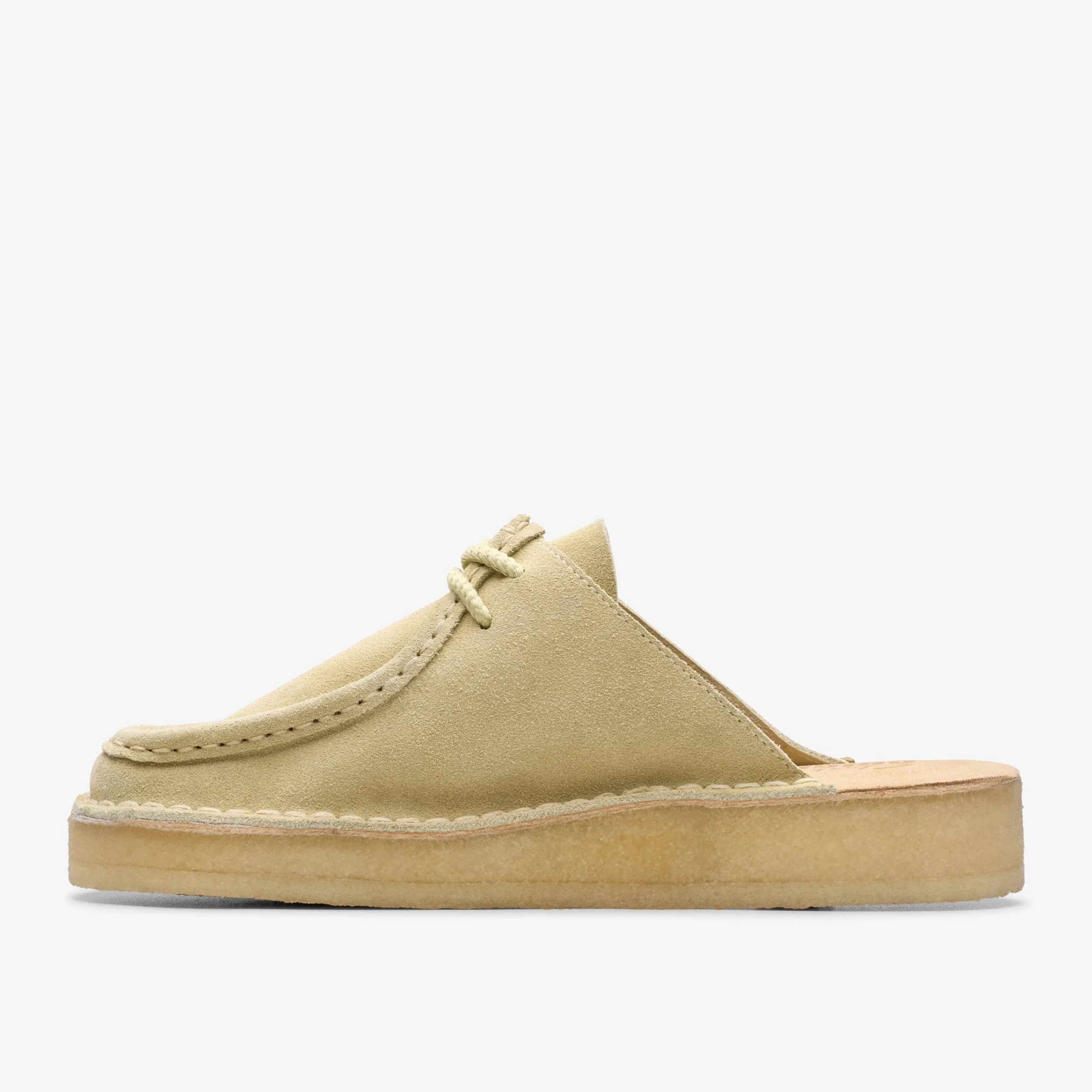 Clarks Desert Nomad Mule Maple Suede Online