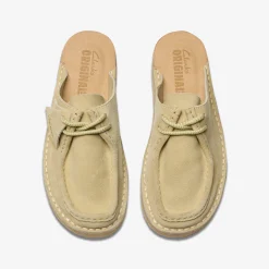 Clarks Desert Nomad Mule Maple Suede Online