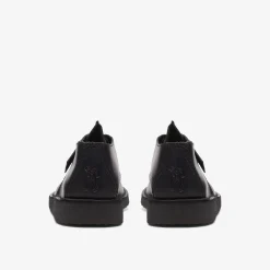 Clarks Desert Trek Black Leather Shop