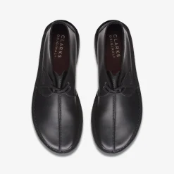 Clarks Desert Trek Black Leather Shop