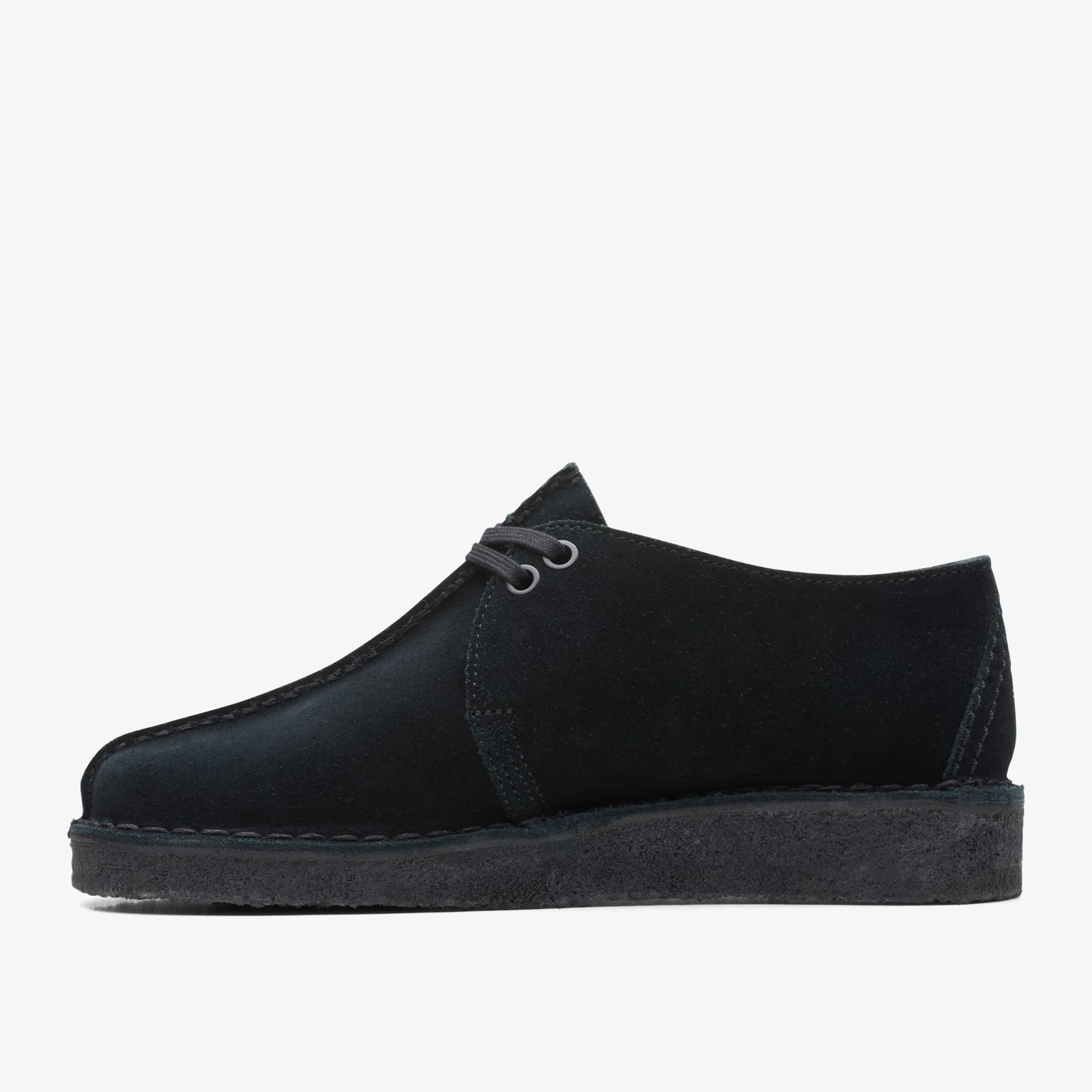 Clarks Desert Trek Black Suede Cheap