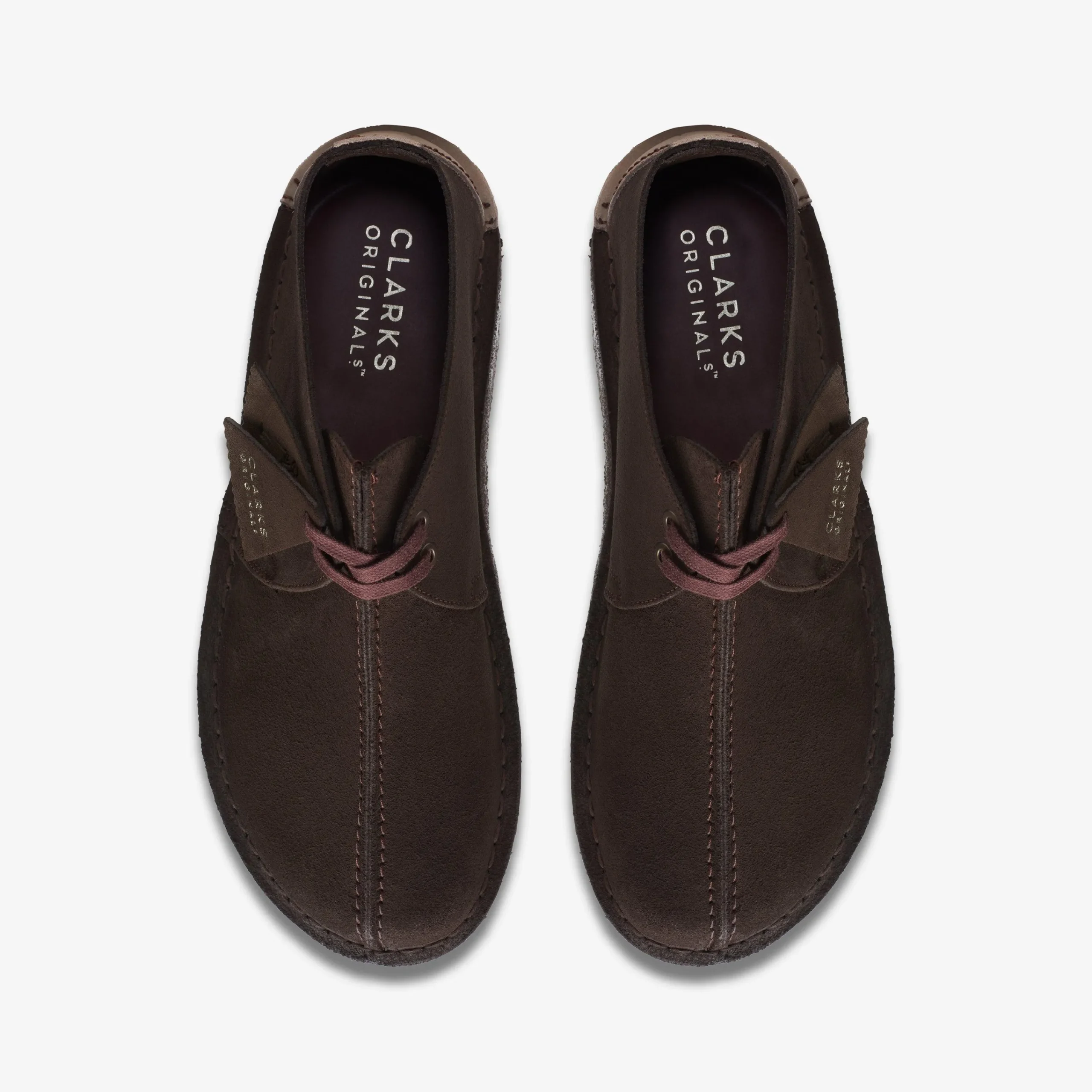 Clarks Desert Trek Dark Brown Hot
