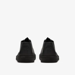 Clarks Desert Trek Older Black Leather New