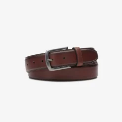 Clarks Dress Belt Tan Leather Hot