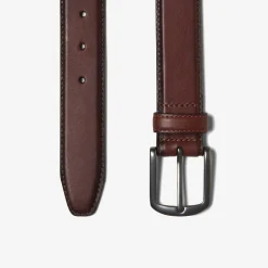 Clarks Dress Belt Tan Leather Hot