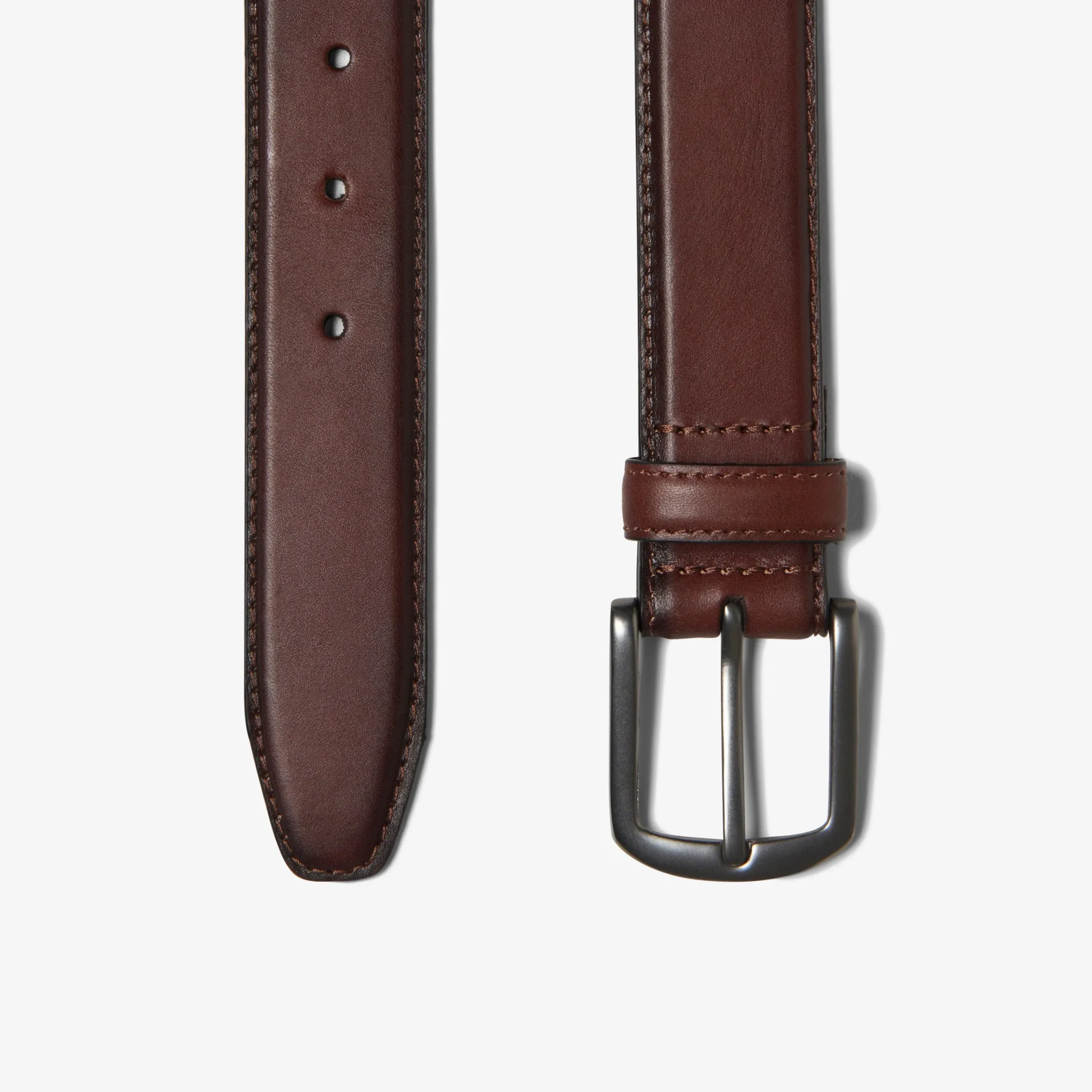Clarks Dress Belt Tan Leather Hot