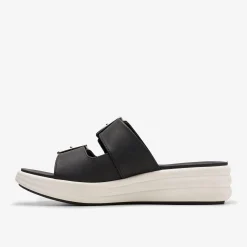 Clarks Drift Buckle Black Fashion