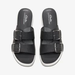 Clarks Drift Buckle Black Fashion
