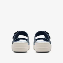 Clarks Drift Buckle Denim Combination New
