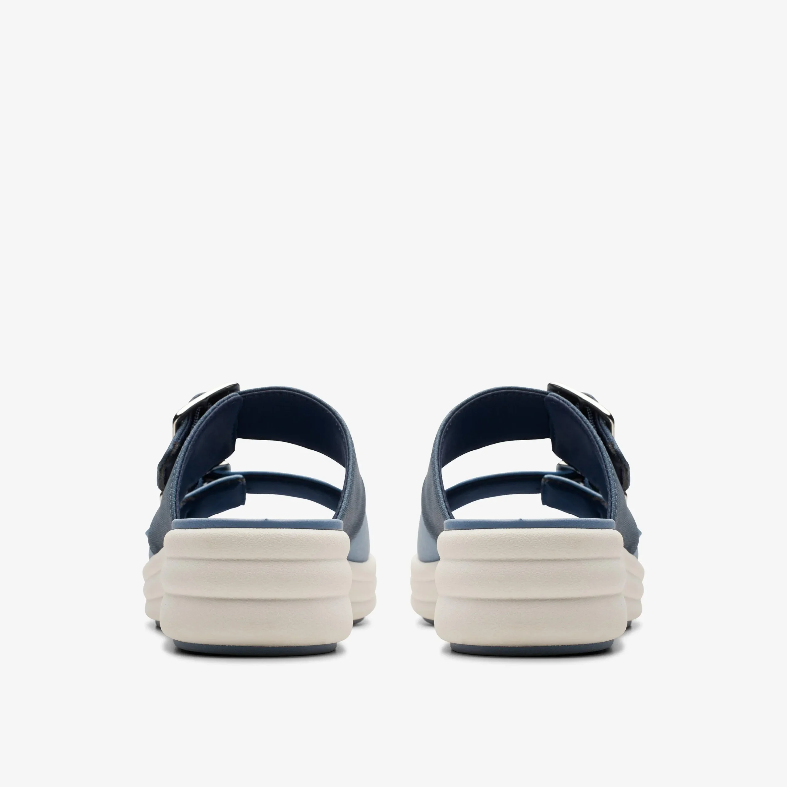Clarks Drift Buckle Denim Combination New