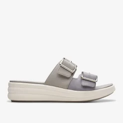 Clarks Drift Buckle Lilac Combination Best Sale